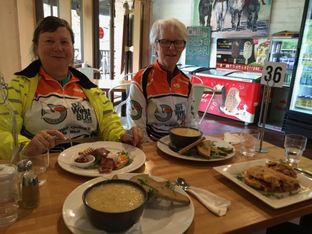 Lunch at the Copper Kettle, Eltham